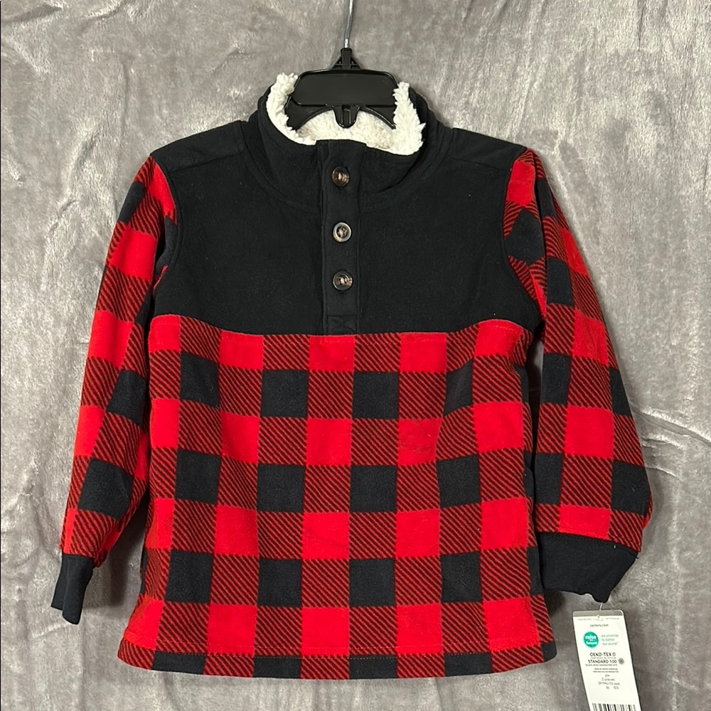Carters Boys Button Pullover Jacket